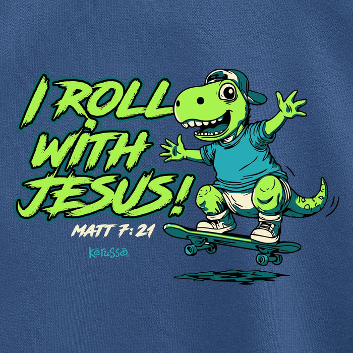 Kerusso Kids Sweatshirt Dino Skateboard