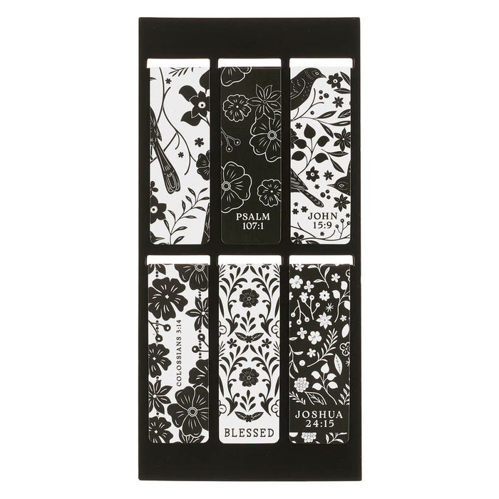 Love Monotone Magnetic Bookmark Set