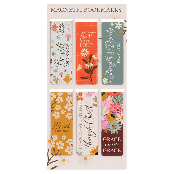 Rooted in Grace Magnetic Bookmark Set