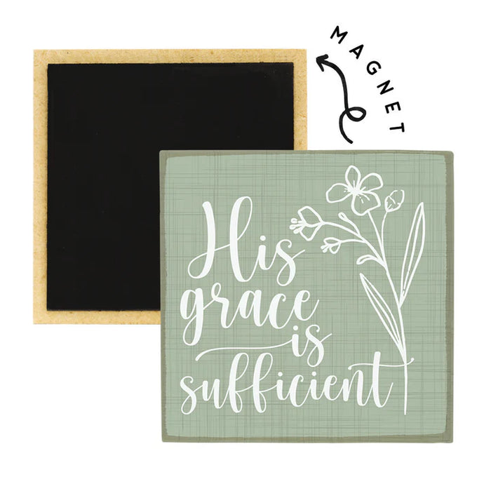 His Grace Square Magnet