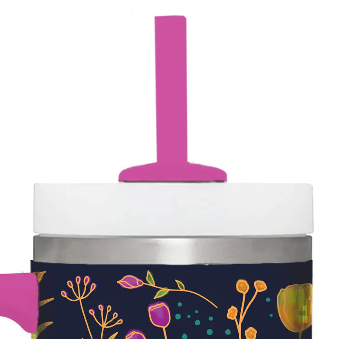 30 oz Stainless Steel Mug With Straw Everything Beautiful - Morning Star Christian Bookstores