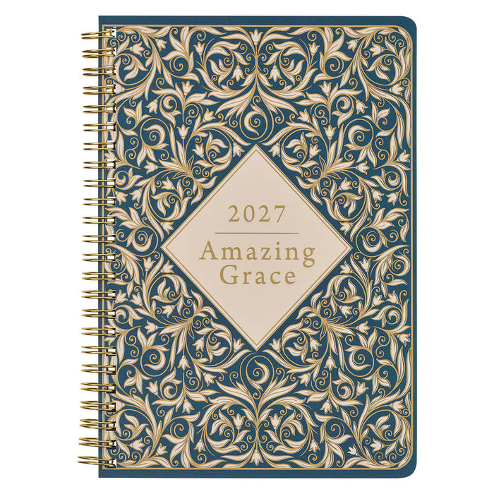 2027 Amazing Grace Spiral Weekly Planner