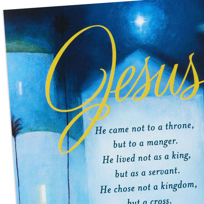 Nativity Blessings Religious Boxed Christmas Cards, Pack of 16