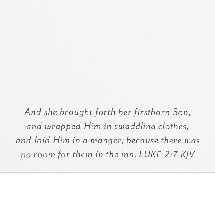 Let Us Adore Him Religious Boxed Christmas Cards, Pack of 16