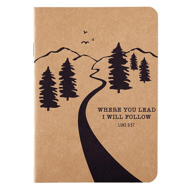 Where he Leads Kraft Journal - Morning Star Christian Bookstores