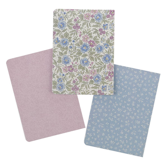Be Still and Know Purple Trio Large 3-piece Notebook Set - Psalm 4:10