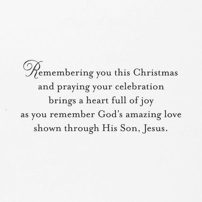 God's Love Nativity Religious Boxed Christmas Cards, Pack of 16
