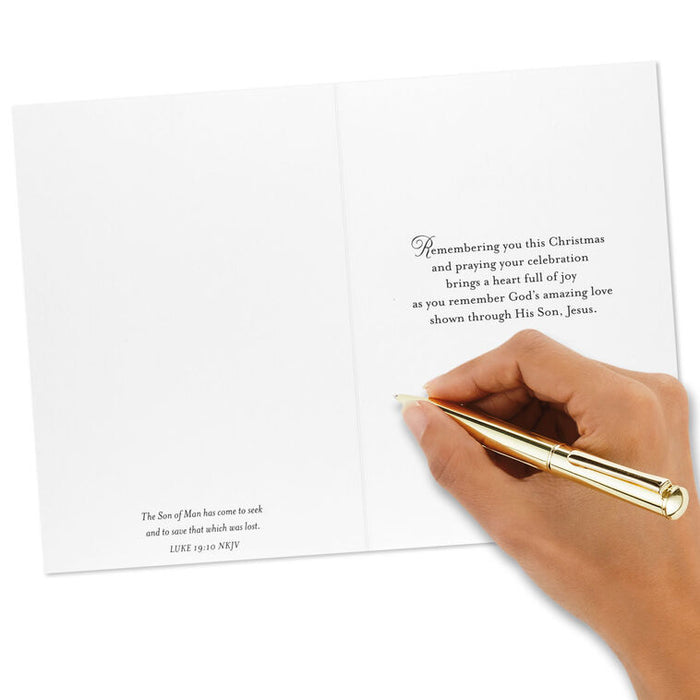 God's Love Nativity Religious Boxed Christmas Cards, Pack of 16