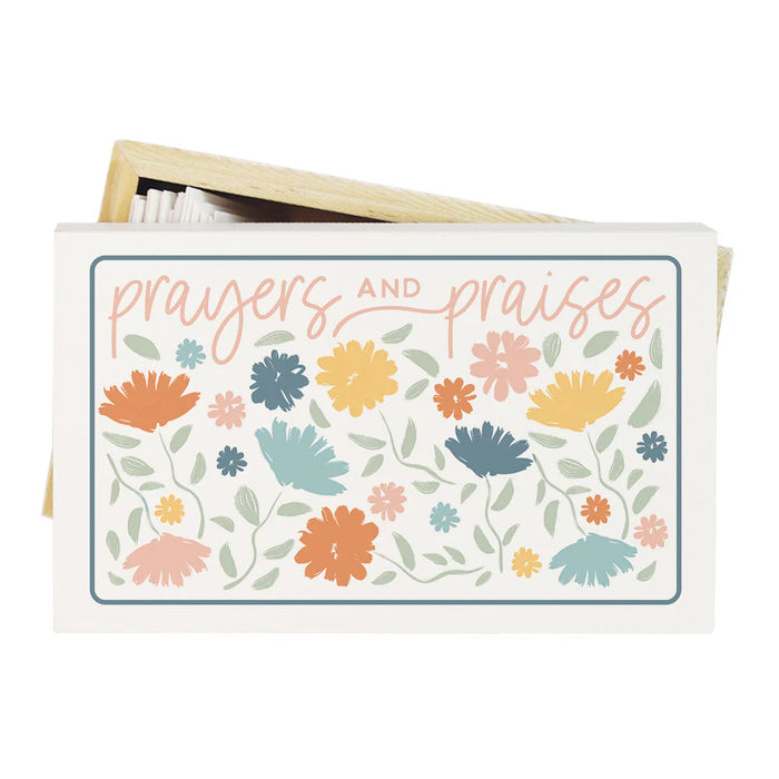 Prayers Praises Flowers Prayer Box