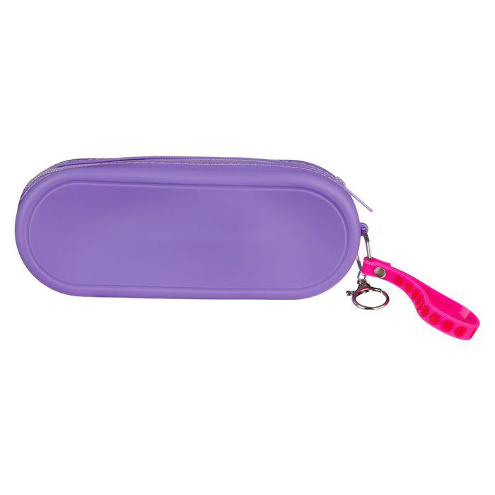 Shine for Jesus Purple Silicone Pencil Case