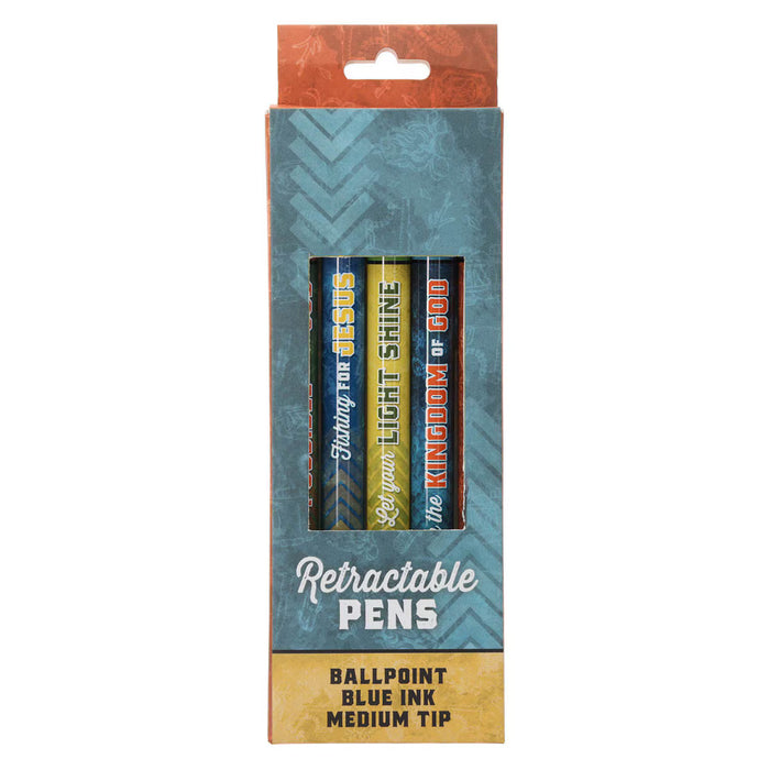 Adventure with Jesus Retractable Pen Set - Psalm 16:11