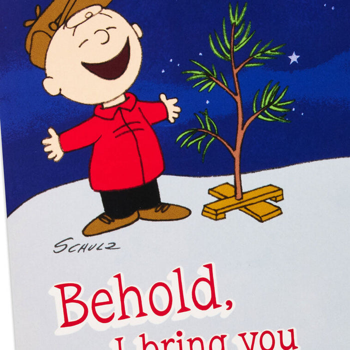 Peanuts® Tidings of Great Joy Religious Christmas Cards, Box of 16