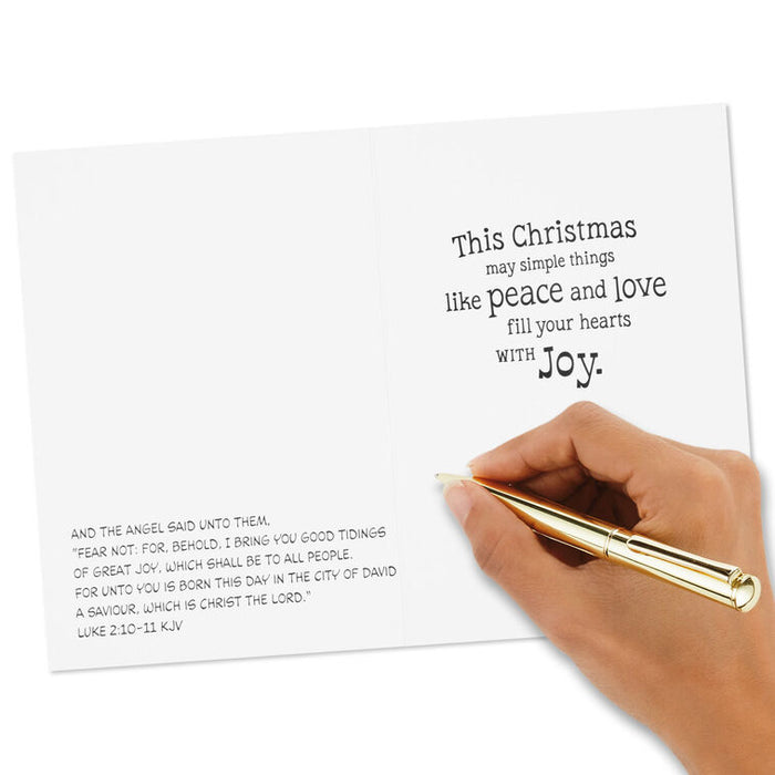 Peanuts® Tidings of Great Joy Religious Christmas Cards, Box of 16
