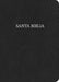 RVR 1960 Biblia compacta letra grande, negro piel fabricada con índice - Morning Star Christian Bookstores