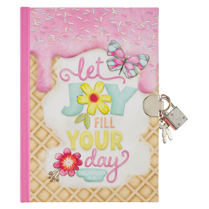 Let Joy Fill Your Day Secret Diary - Philippians 4:4