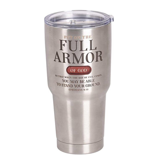 Tumbler Put on the Full Armor of God - Morning Star Christian Bookstores