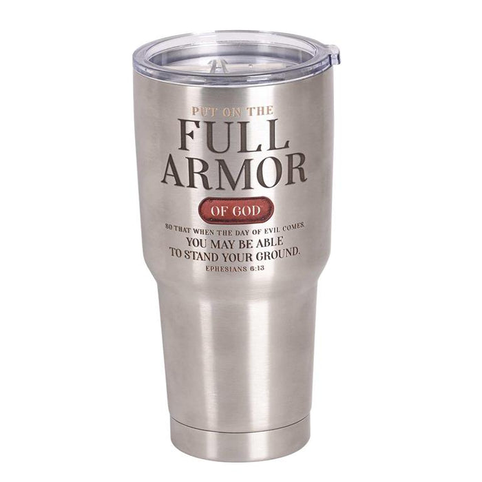 Tumbler Put on the Full Armor of God - Morning Star Christian Bookstores