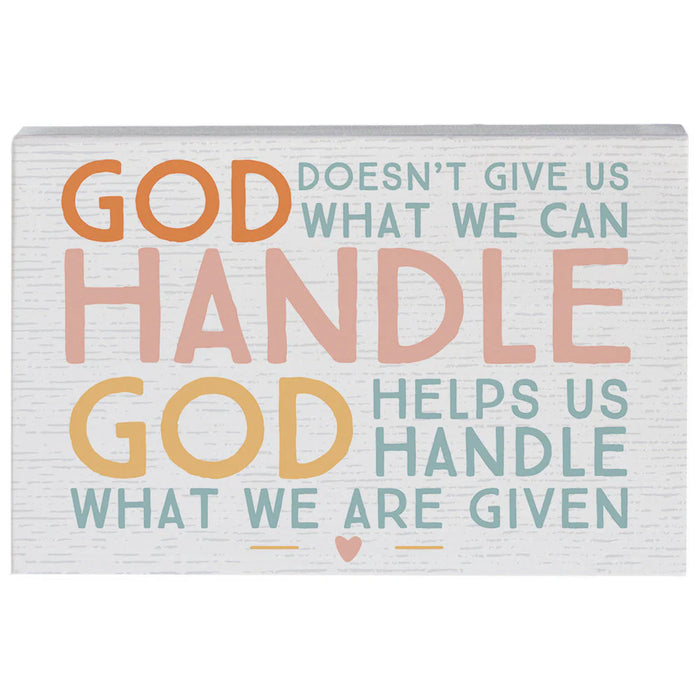 God Handle Helps - Small Talk Rectangle