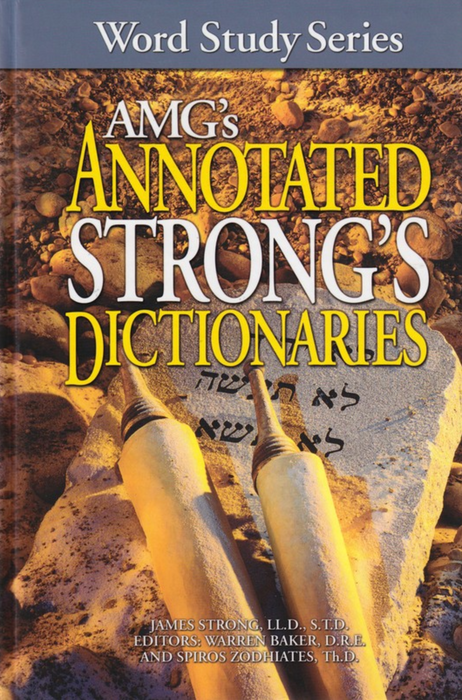 AMG ANNOTATED STRONG'S DICTIONARIES