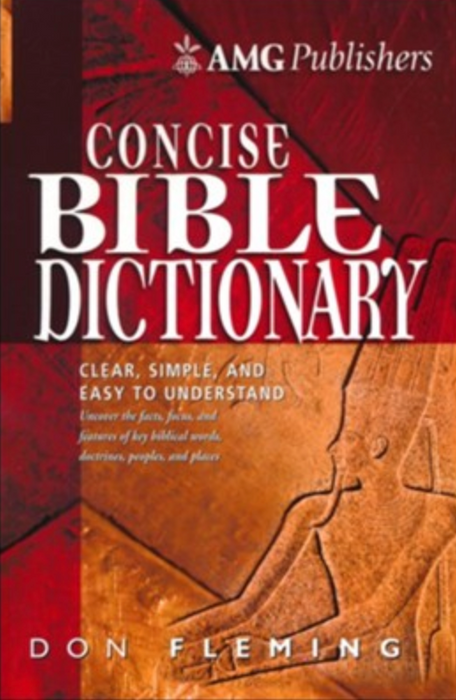 CONCISE BIBLE DICTIONARY - DON FLEMING
