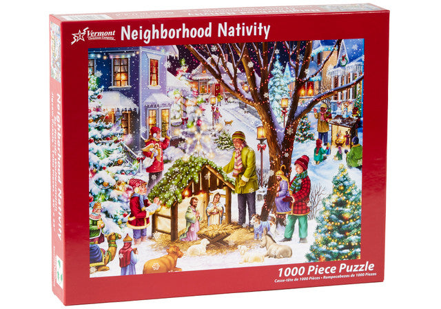 Neighborhood Nativity Jigsaw Puzzle