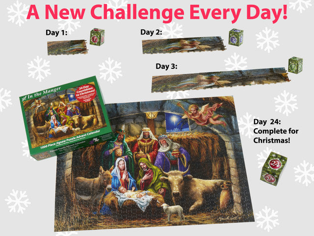 In the Manger Advent Puzzle