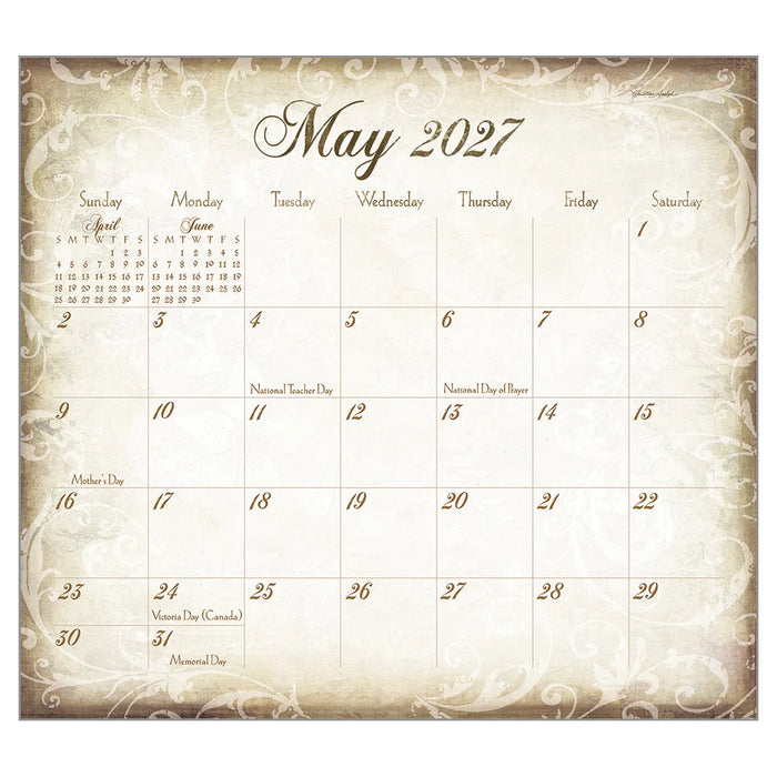Walk by Faith 2027 Wall Calendar Faith