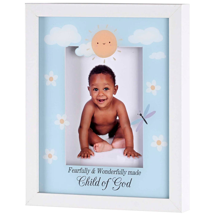 Photo Frame Baby Child Of God Blue 8x10