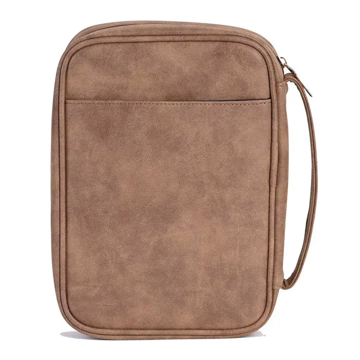 White Dove Bible Case Word of Christ Brown XL