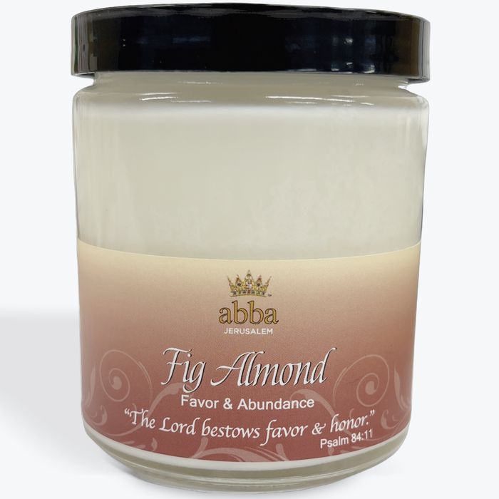 Fig & Almond - 8oz Scripture Candle