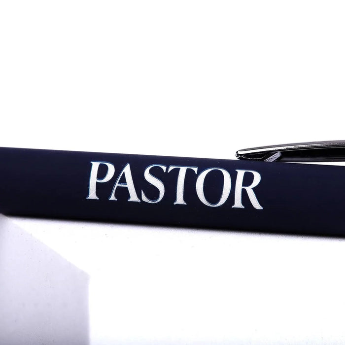 Gift Pen - Pastor - Navy - Stylus Tip