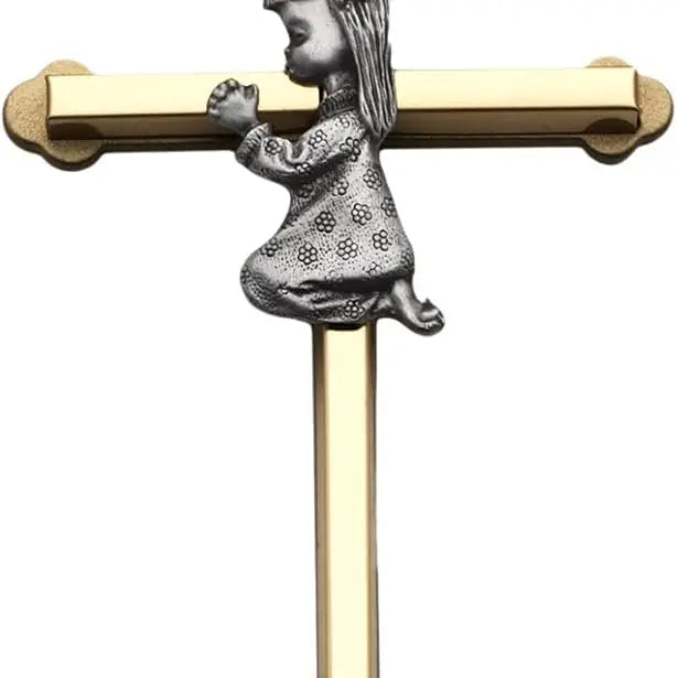 Praying Girl Wall Cross