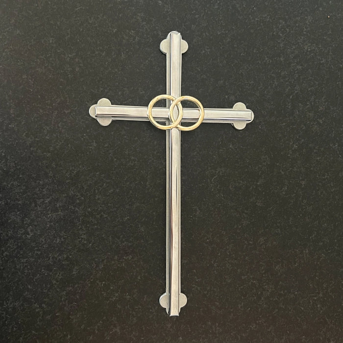 Silver Wedding Cross