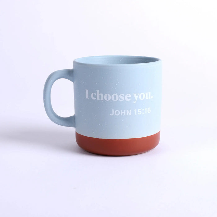 13 oz Mug - Chosen  - Light Blue - Morning Star Christian Bookstores
