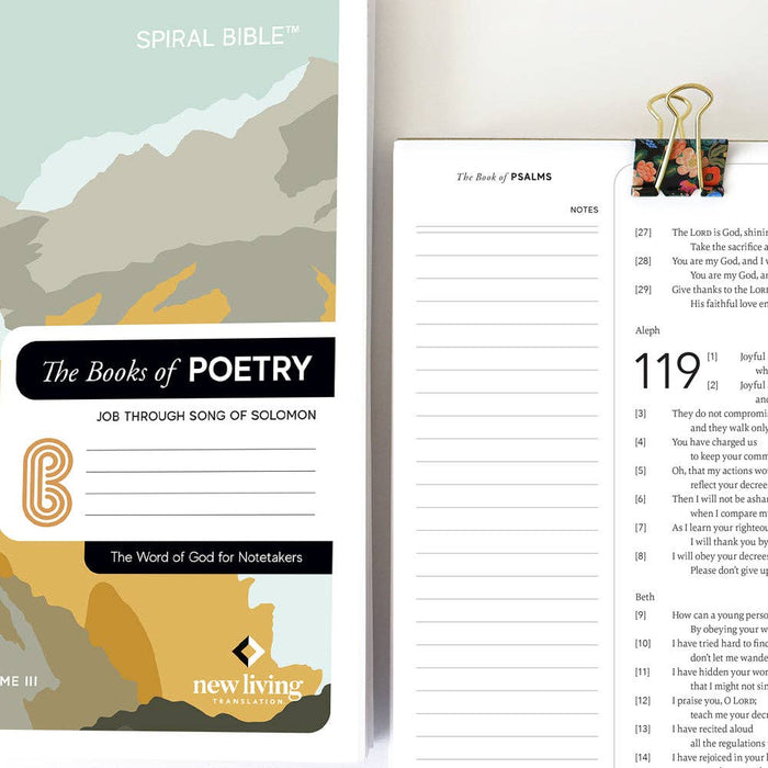 Spiral Bible™ - NLT - Job - Song of Solomon - Morning Star Christian Bookstores