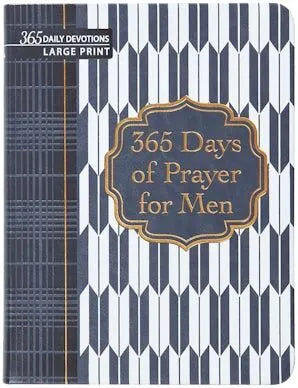 365 Days of Prayer for Men (Large Print)