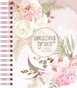 Amazing Grace (2027 planner) spiral hardcover