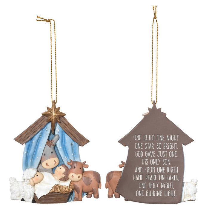 3.5" Nativity Ornament