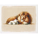 Lion Lamb Art - Wrapped Canvas - Morning Star Christian Bookstores