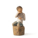 Love You Too w/ Lighter Skintone Willow Tree Figurine - Morning Star Christian Bookstores