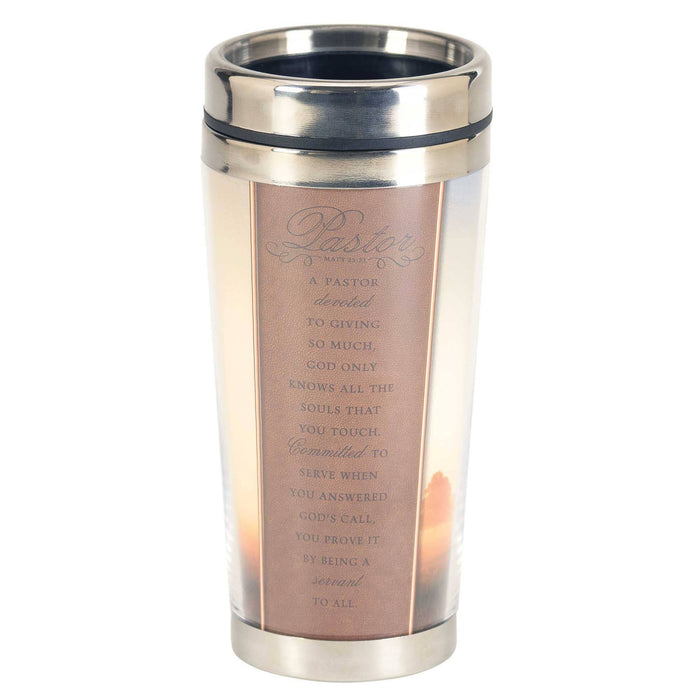 Travel Mug Pastor Matt 25:21 16 oz