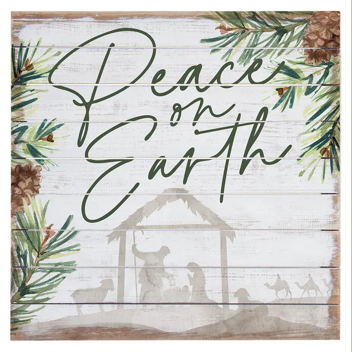 Peace On Earth Nativity - Perfect Pallets