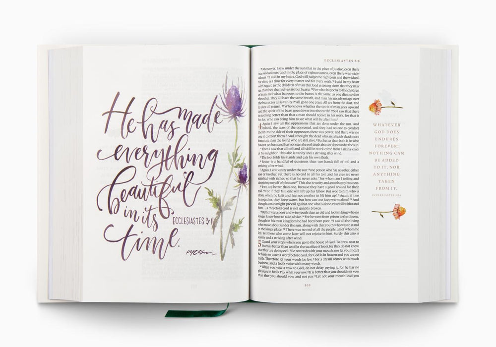 ESV GraceLaced Bible, Journaling Edition (Artwork by Ruth Chou Simons), Hardcover