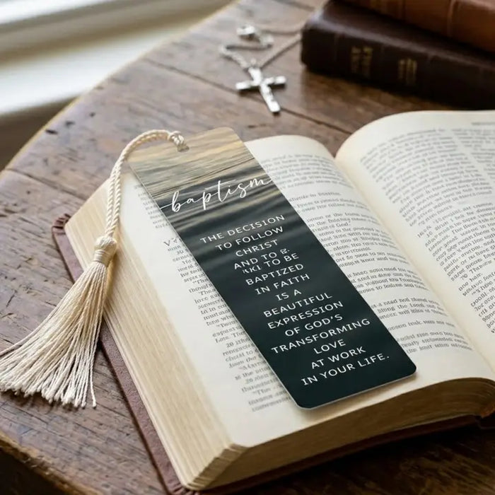 Tassel Bookmark Baptism the Decision To