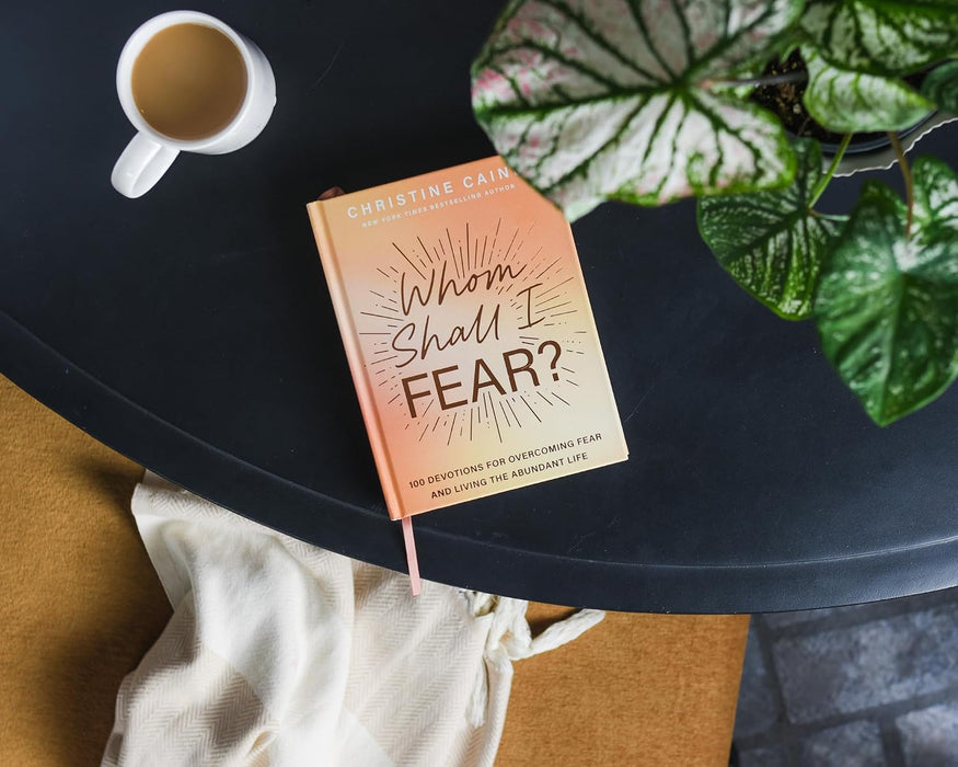 Whom Shall I Fear?: (A 100-Day Devotional) by Christine Caine