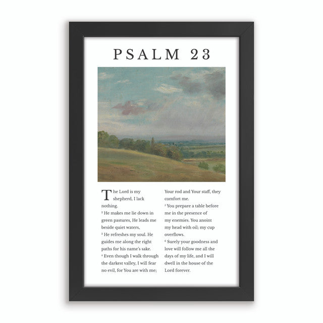 Book Art - Psalm 23