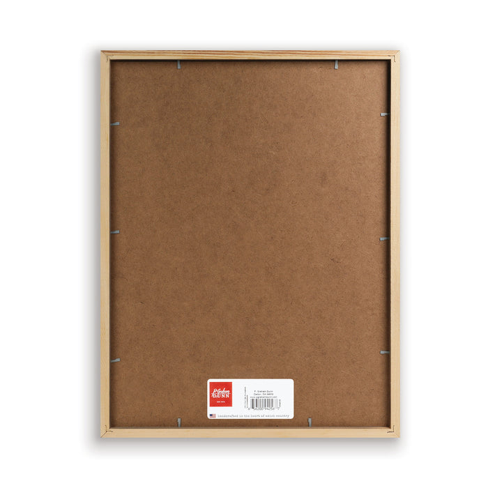 Wonderous Watercolors Collection Framed Linen Art - Lion & Lamb