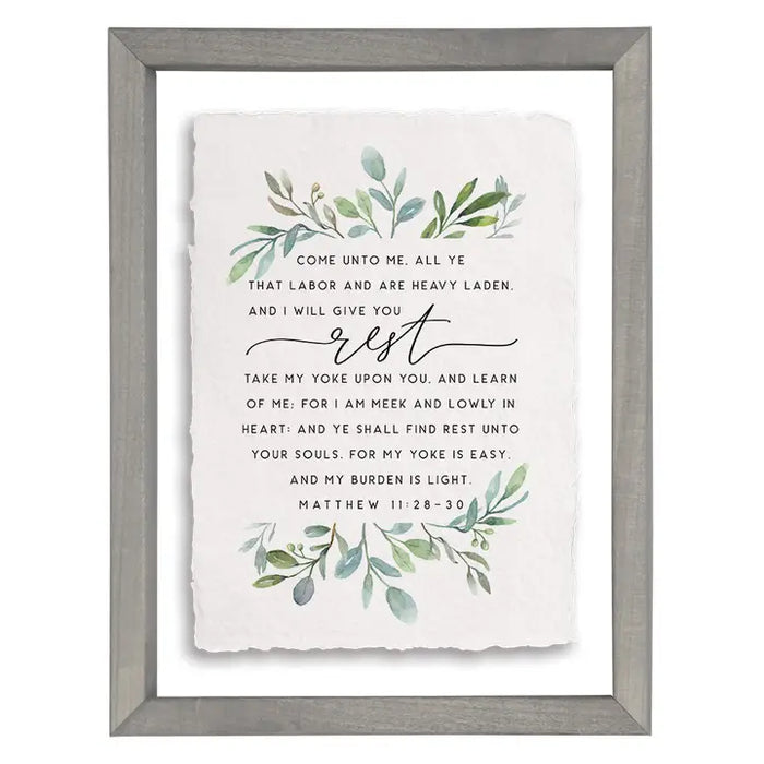 Come To Me - Floating Art Rectangle 11x14