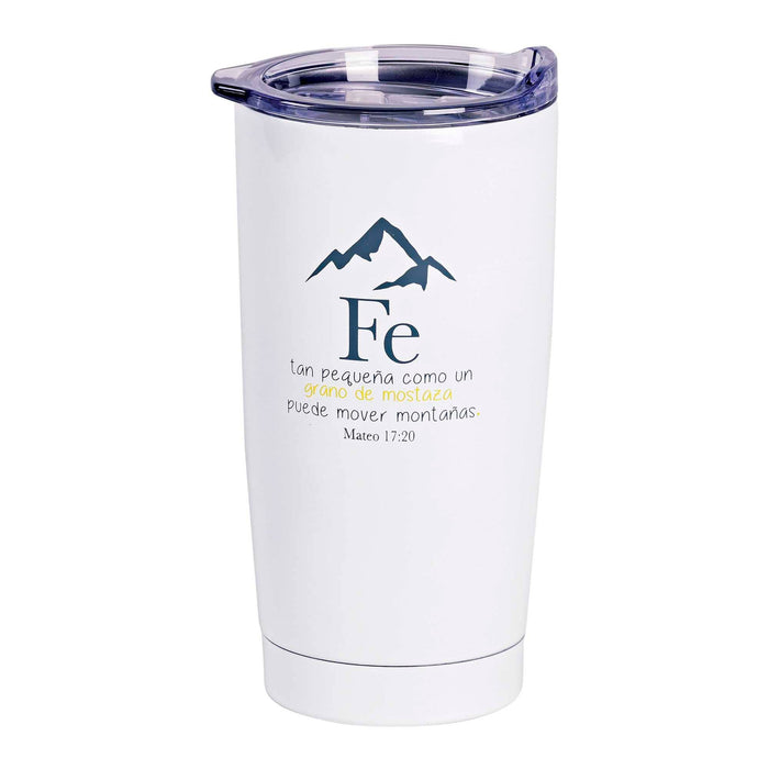Tumbler Fe Grano De Mostaza White 20 oz