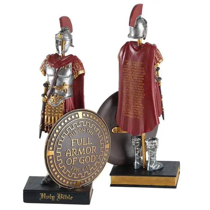 Figurine Armor of God Resin 9"